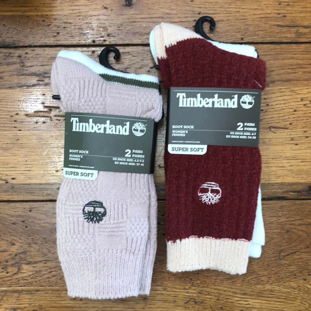 TIMBERLAND SUPERSOFT BOOT SOCKS